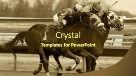  Presentation with horse racing - 