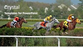  Presentation with horse racing - 