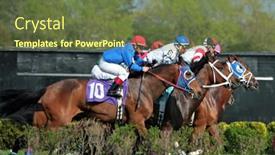  Presentation with horse racing - 