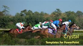  Presentation with horse racing - 