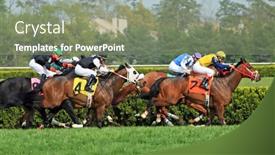  Presentation with horse racing - 