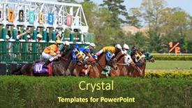  Presentation with horse racing - 