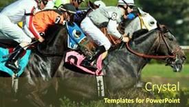  Presentation with horse racing - 