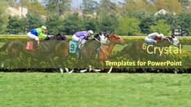  Presentation with horse racing - 
