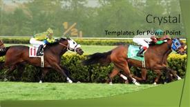  Presentation with horse racing - 
