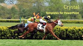  Presentation with horse racing - 