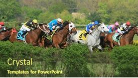  Presentation with horse racing - 