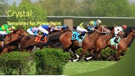  Presentation with horse racing - 