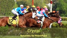  Presentation with horse racing - 