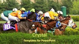  Presentation with horse racing - 