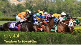  Presentation with horse racing - 