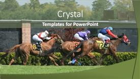  Presentation with horse racing - 