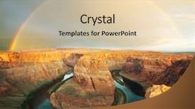  Presentation with strategy page 4 - Amazing slides having horse shoe bend near page backdrop and a lemonade colored foreground