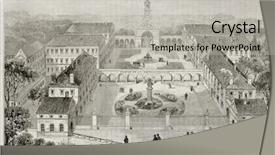  Presentation with hospice - Amazing slide deck having reconnaissance old view gratitude asylum backdrop and a light gray colored foreground