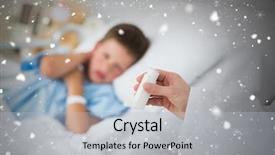  Presentation with asthma - Slide deck consisting of hospital against snow falling background and a light gray colored foreground