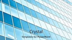  Presentation with windows - Audience pleasing slide set consisting of hospital building - modern windows backdrop and a arctic colored foreground