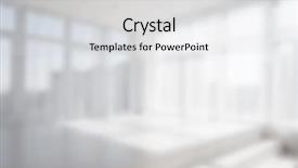  Presentation with light - Slide deck enhanced with hospital design - background of blurred white empty background and a light gray colored foreground