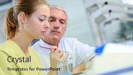  Presentation with dental assistant - Slides enhanced with hospital emergency plan - dental assistant background and a soft green colored foreground