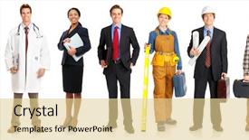  Presentation with nursing to nurse communication - Amazing theme having hospital engineering - businessman builder nurse architect isolated backdrop and a blonde colored foreground