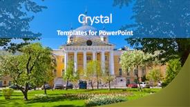  Presentation with architecture medical planning - PPT layouts featuring hospital in moscow russia - medical background and a teal colored foreground