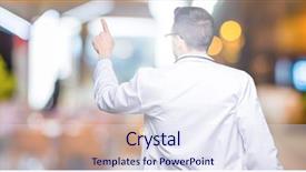  Presentation with doctor and collegue relationship - Presentation design enhanced with hospital leadership - handsome young doctor man background and a sky blue colored foreground