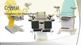  Presentation with obstetrics - Audience pleasing presentation theme consisting of two penguins dreaming sitting on a rock backdrop and a gray colored foreground