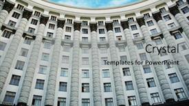  Presentation with victorian - Slide deck having truck - push back machine ready background and a dark gray colored foreground