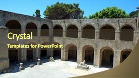  Presentation with knight - PPT theme having hospitlity - hospital of the knight background and a  colored foreground