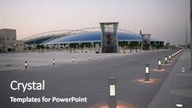  Presentation with olympic games - Beautiful presentation theme featuring hoping to win the 2016 backdrop and a dark gray colored foreground