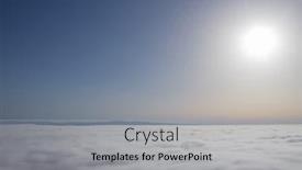  Presentation with balloon - Audience pleasing presentation consisting of hot-air-balloon backdrop and a light gray colored foreground