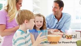  Presentation with electrical vehicles family - Presentation design enhanced with china flag waving on the background and a  colored foreground.