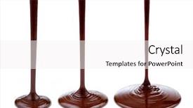  Presentation with hot chocolate - Amazing slide deck having hot chocolate stream isolated backdrop and a white colored foreground