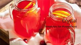  Presentation with cinnamon quillsmicrobial attacks - Cool new slides with hot cranberry tea with orange backdrop and a  colored foreground