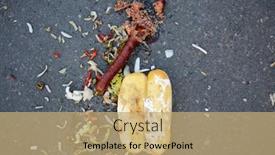  Presentation with dog food - Slide set enhanced with hot-dog-jumbo-hot-dog background and a coral colored foreground