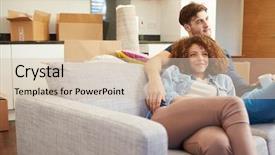  Presentation with soft drink mango - Beautiful presentation featuring hot drink in new home backdrop and a soft green colored foreground