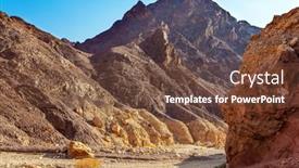  Presentation with november - Colorful presentation enhanced with hot-november-day-dirt-road backdrop and a tawny brown colored foreground