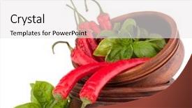  Presentation with red chilly - Cool new slide deck with spain vs czech republic football backdrop and a tawny brown colored foreground