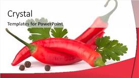  Presentation with chili - Audience pleasing PPT theme consisting of yachts mooring over nakama creek backdrop and a ocean colored foreground