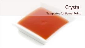  Presentation with hot sauce - PPT theme featuring hot sauce - delicious bittersweet isolated background and a lemonade colored foreground