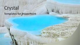  Presentation with turkey - Presentation featuring conger with vegetables and spicy background and a coral colored foreground