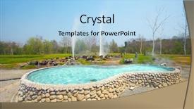  Presentation with chiang mai - Amazing PPT theme having hot springs chiang mai thailand backdrop and a light blue colored foreground