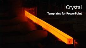  Presentation with bloom - Amazing PPT layouts having hot-square-steel-bloom backdrop and a black colored foreground