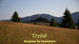  Presentation with hotel - Theme enhanced with hotel-dracula-in-piatra-fantanele background and a tawny brown colored foreground