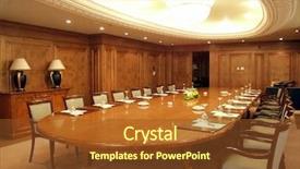  Presentation with hotel business - Slide set featuring hotel event - luxurious boardroom ready for business background and a tawny brown colored foreground