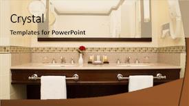  Presentation with furniture - PPT theme having holidays vacation love and friendship concept - smiling couple having fun outdoors background and a light gray colored foreground