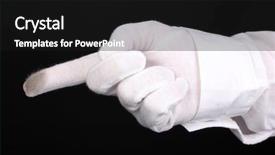  Presentation with cleanliness - Slides consisting of hotel management perfect background - auditor hand checking cleanliness isolated background and a black colored foreground