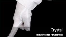  Presentation with black hand - Audience pleasing slide set consisting of hotel management perfect background - female hand checking cleanliness isolated backdrop and a black colored foreground