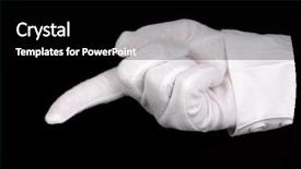  Presentation with cleanliness - Beautiful slide set featuring hotel management perfect background - female hand checking cleanliness isolated backdrop and a black colored foreground