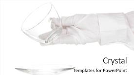  Presentation with cleanliness - Slides enhanced with hotel management perfect background - female hand checking cleanliness isolated background and a  colored foreground