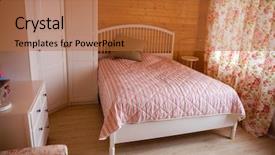  Presentation with bed hotel - Cool new slide set with hotel radission - bedroom a large bed backdrop and a red colored foreground